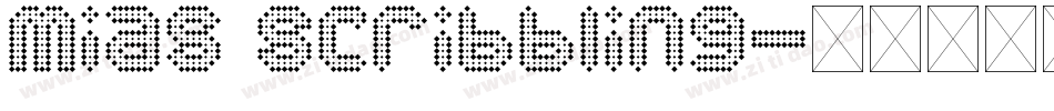 Mias Scribbling字体转换